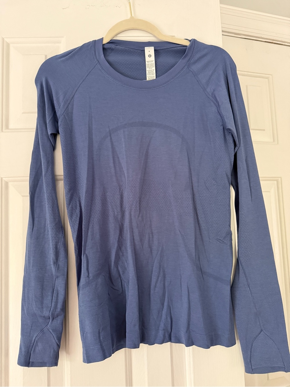 Lululemon Swiftly Long Sleeve Shirt in Blue
